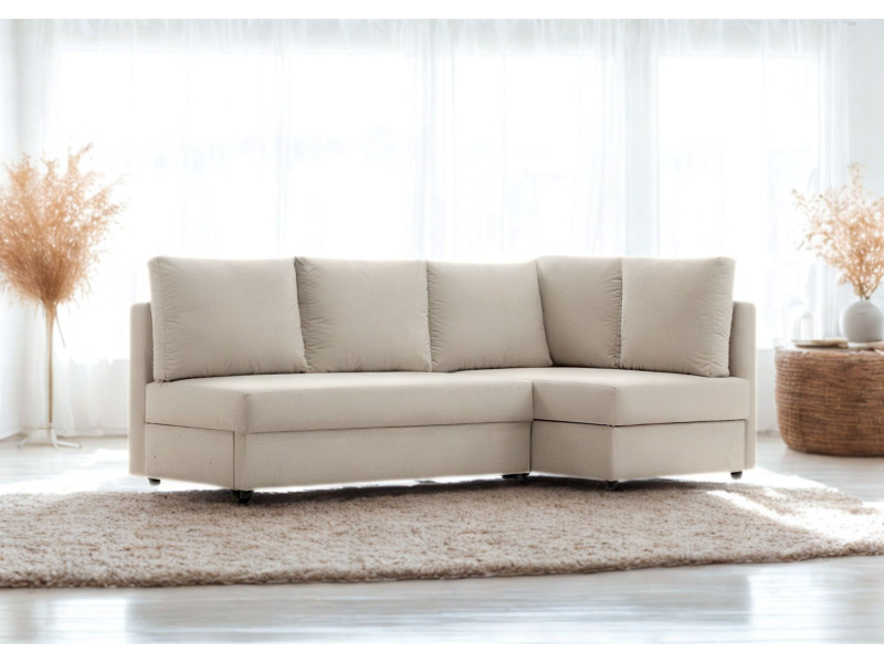 Prawy klasyczny narożnik z funkcją spania MOBO rozkładany narożnik