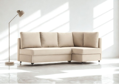 Prawa rogówka rozkładana MOBO kanapa narożna narożnik