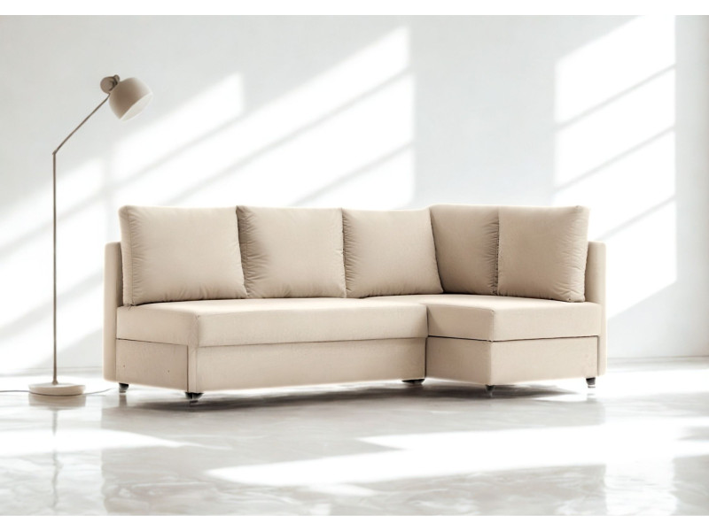 Prawa rogówka rozkładana MOBO kanapa narożna narożnik