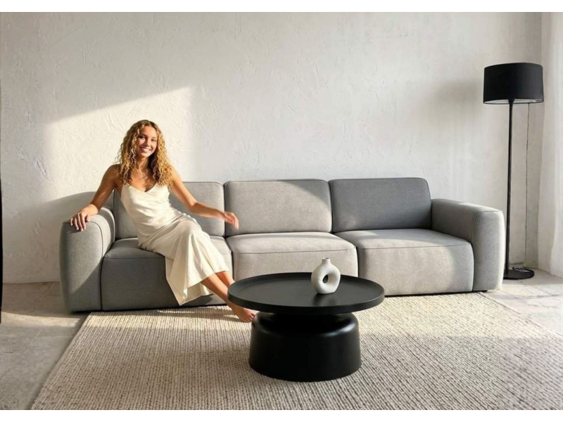 Loftowa designerska duża sofa rozkładana Koma 3