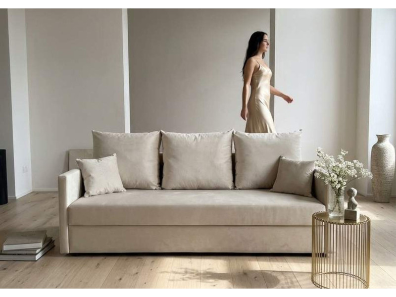 Mała sofa rozkładana do salonu ARKADIA