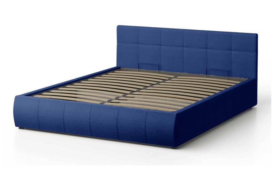 Pikowane ekskluzywne łóżko tapicerowane Magma 140x200