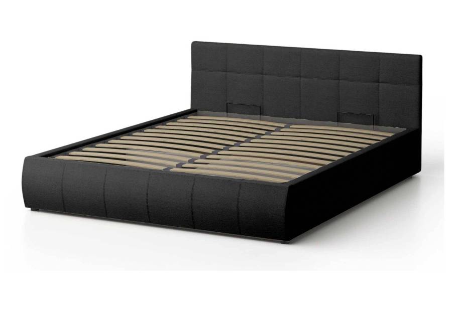 Pikowane ekskluzywne łóżko tapicerowane Magma 180x200