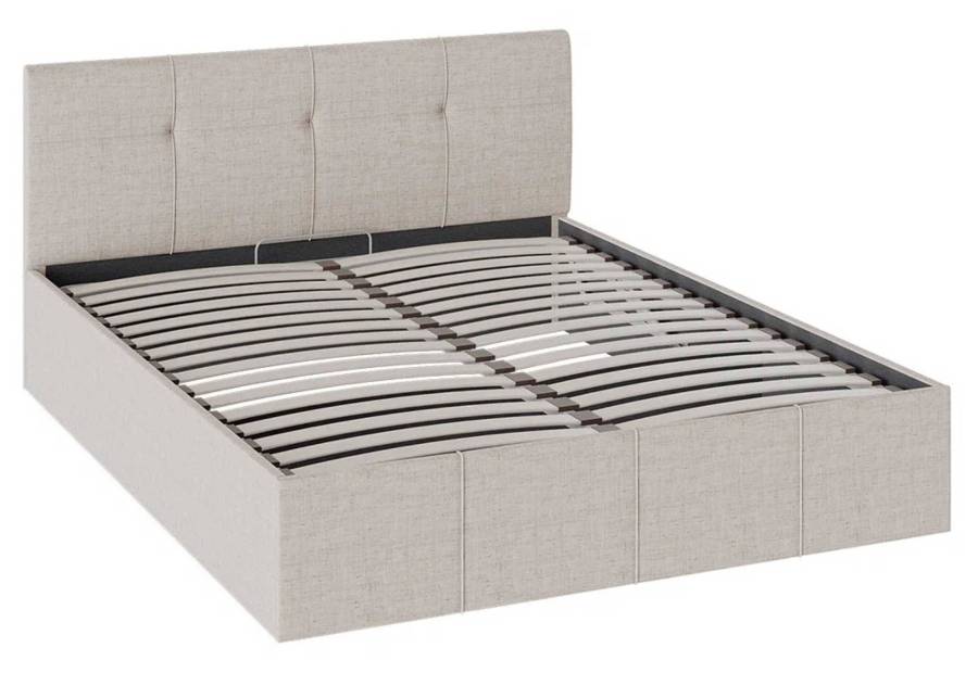 Pikowane łóżko tapicerowane Miele 120x200