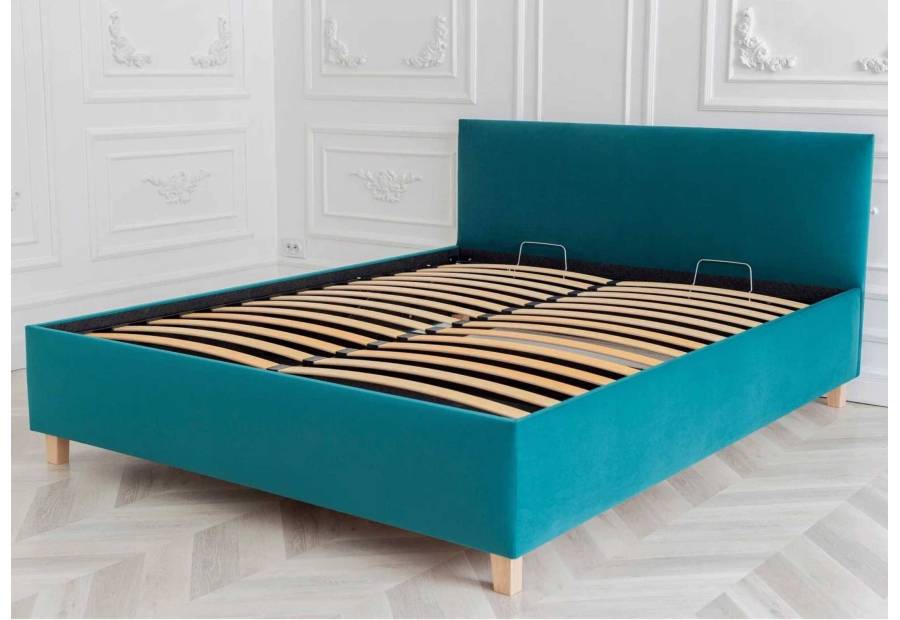 Skandynawskie łóżko do sypialni Soft 120x200