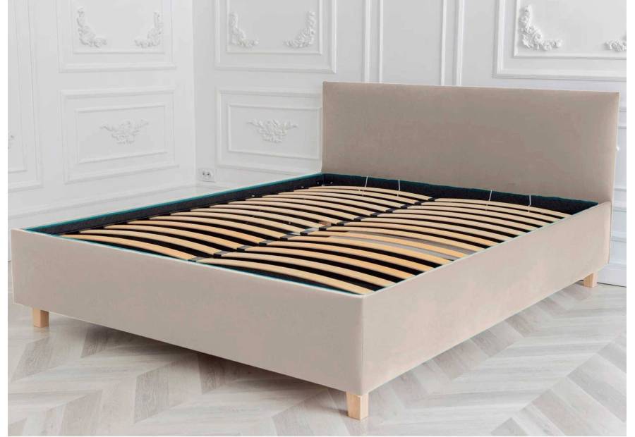 Skandynawskie łóżko do sypialni Soft 140x200