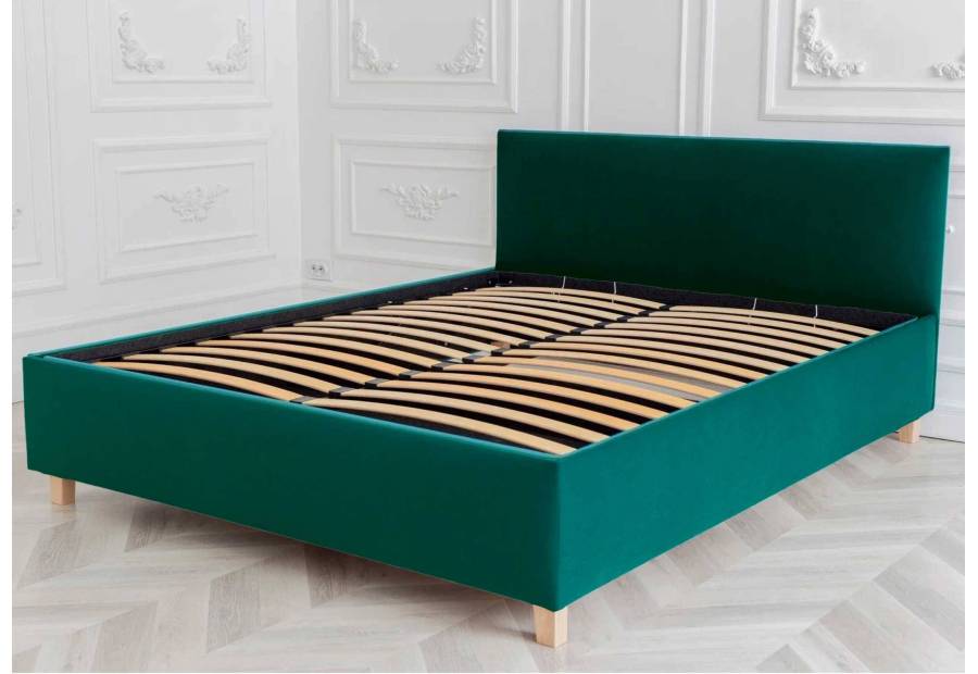 Skandynawskie łóżko do sypialni Soft 160x200