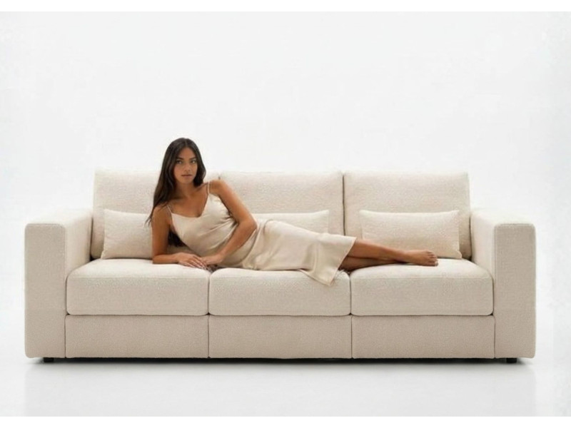 Klasyczna elegancka sofa Reality z funkcją spania