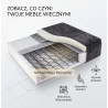 Duży Narożnik OMEGA Prawy Rozkładany 284 cm Bouclé, 5 Kolorów - zdjęcie 5