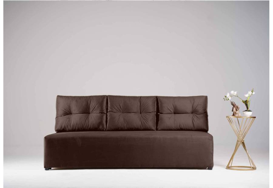 Kanapa rozkładana z pikowanymi poduszkami PONO sofa z funkcją spania