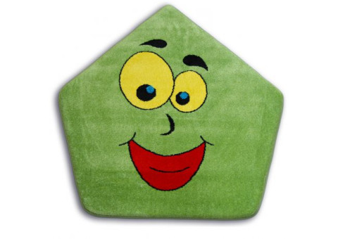 Dywan PAINT pięciokąt - 1553 green