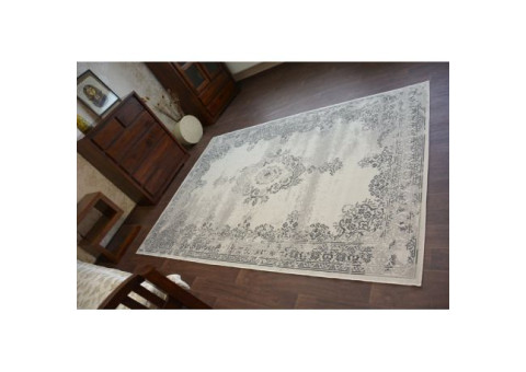 Dywan Vintage Rozeta 22206/666 jasnoszary