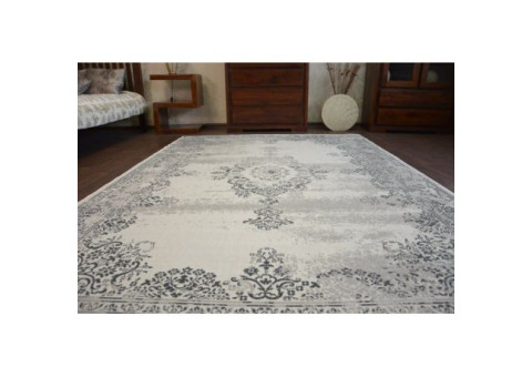 Dywan Vintage Rozeta 22206/666 jasnoszary