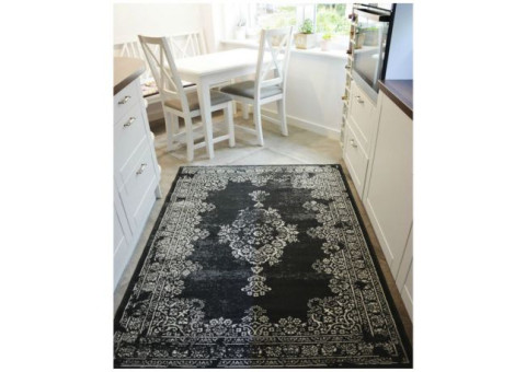 Dywan Vintage Rozeta 22206/996 czarny