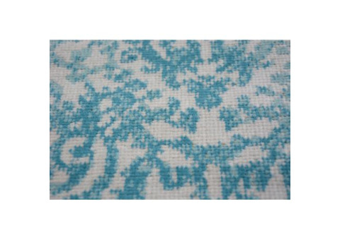 Dywan Vintage 22208/054 turkus / krem rozeta klasyczny