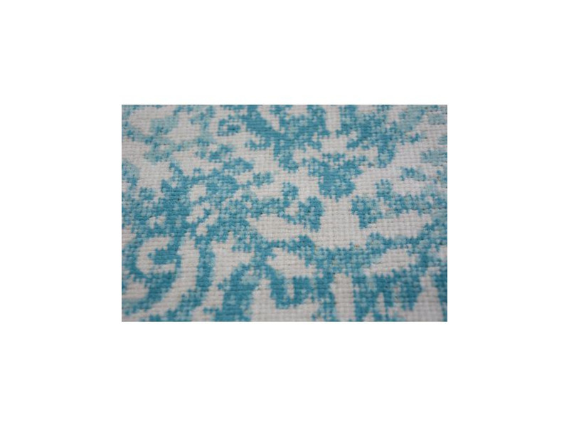 Dywan Vintage 22208/054 turkus / krem rozeta klasyczny