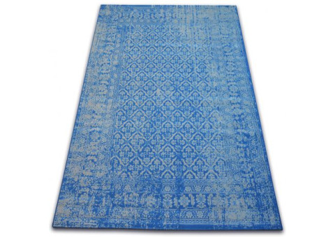 Dywan Vintage Kwiaty 22209/543 niebieski