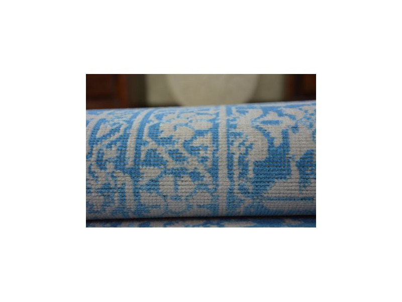 Dywan Vintage Kwiaty 22209/543 niebieski