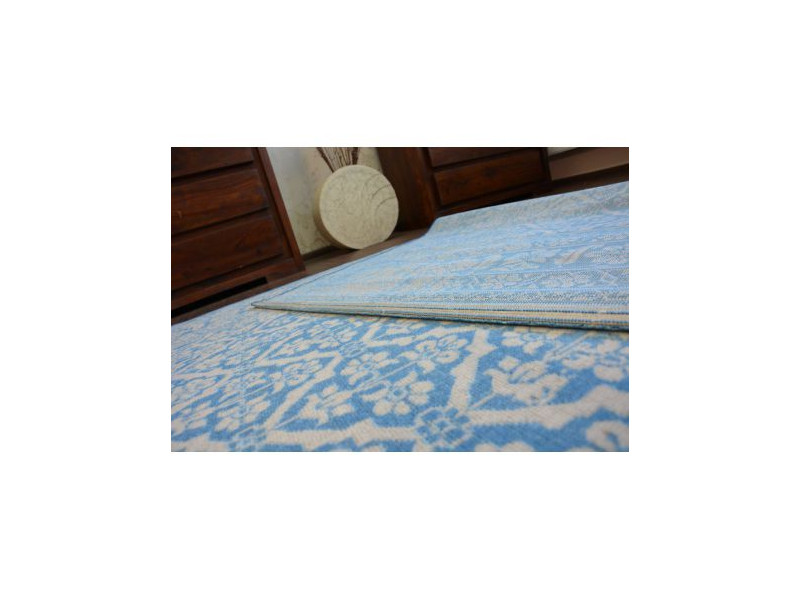 Dywan Vintage Kwiaty 22209/543 niebieski