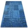 Dywan Vintage 22215/073 niebieski / szary patchwork