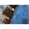 Dywan Vintage 22215/073 niebieski / szary patchwork