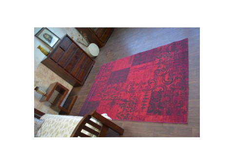 Dywan Vintage 22215/082 fuksja patchwork