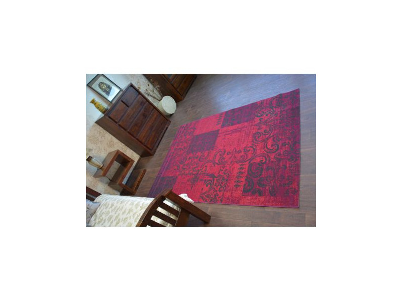 Dywan Vintage 22215/082 fuksja patchwork