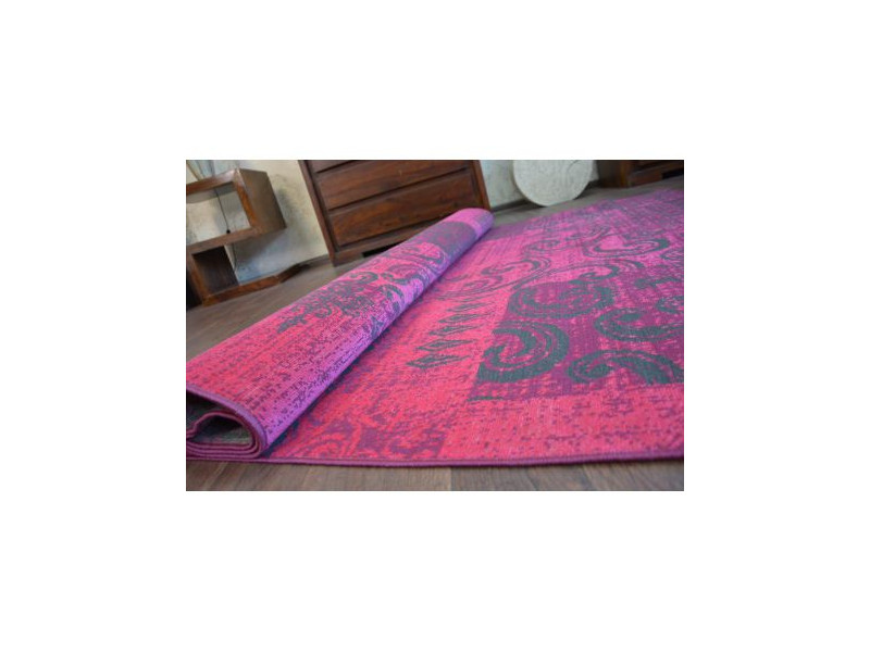 Dywan Vintage 22215/082 fuksja patchwork