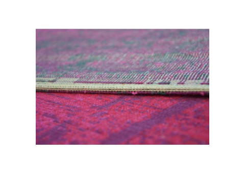 Dywan Vintage 22215/082 fuksja patchwork