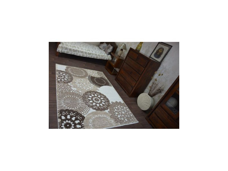 Dywan AKRYL YAZZ 7666 D.Beige/L.Beige