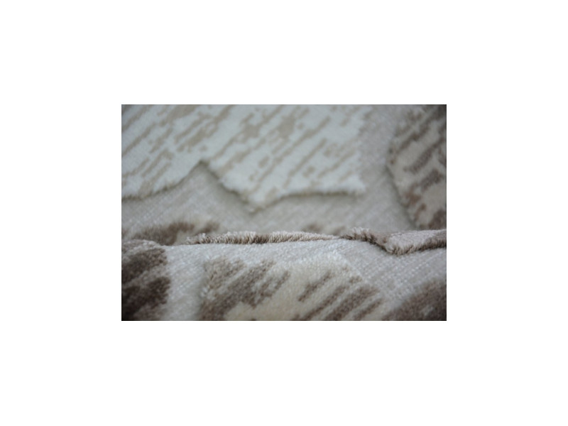Dywan AKRYL YAZZ 3766 D.Beige/Brown Koniczyna Marokańska Trellis