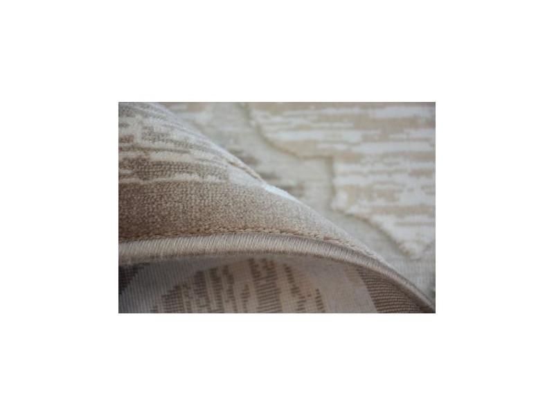 Dywan AKRYL YAZZ 3766 D.Beige/Brown Koniczyna Marokańska Trellis