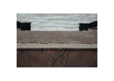 Dywan AKRYL YAZZ 3766 D.Beige/Salmon Koniczyna Marokańska Trellis