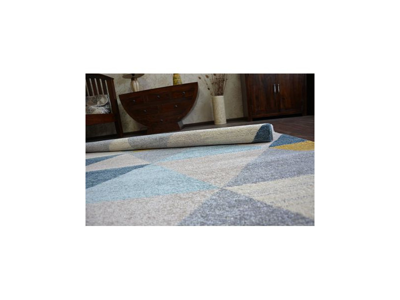 Dywan NORDIC TRÓJKĄTY szary/krem G4580