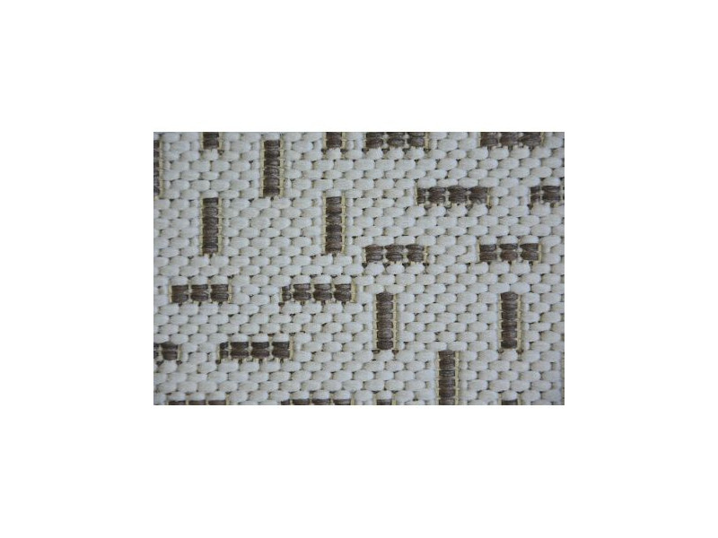 Dywan SZNURKOWY SIZAL FLAT 48722/608 Dwukolorowy krem brąz