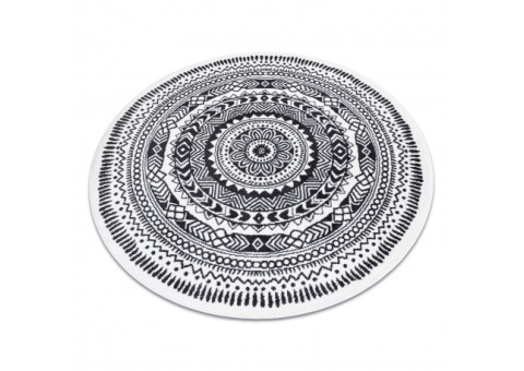 Dywan FUN Napkin serweta koło - szary