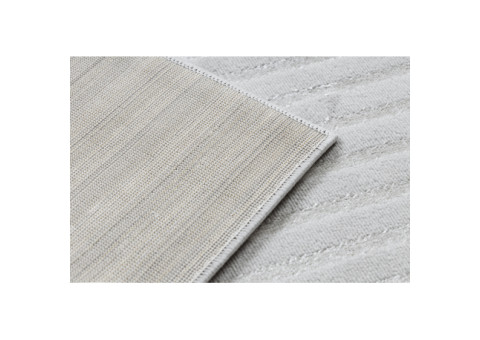 Dywan LIRA E2557 geometryczny, strukturalny, nowoczesny, glamour - szary