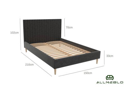 Wymiar łóżka Figo 140x200cm