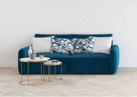 Modułowa sofa Vinci SMALL z funkcją spania + PUFA 50%GRATIS 48h