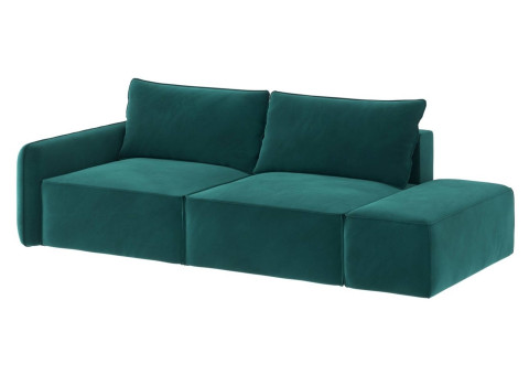 Prawa sofa zielona