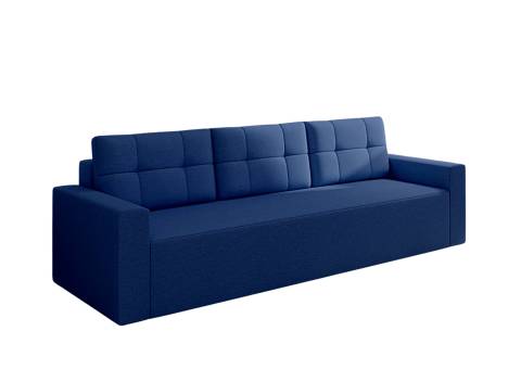 Granatowa nowoczesna sofa rozkładana
