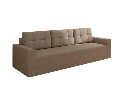 Brązowa nowoczesna sofa rozkładana