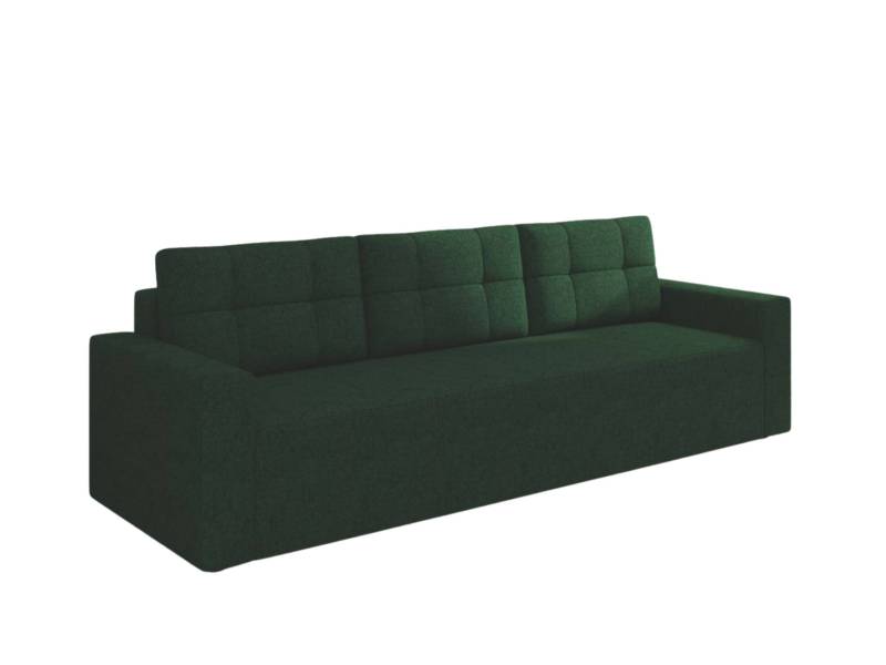 Zielona nowoczesna sofa rozkładana