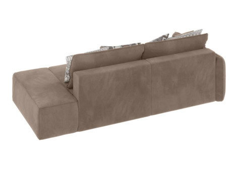 Prawa sofa capuccino tył