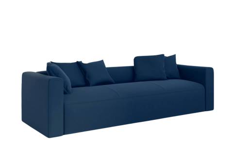 Elegancka sofa w kolorze granatowym
