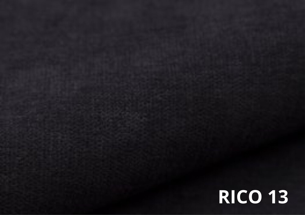 Tkanina obiciowa RICO 13, kolor czarny, grupa SMART