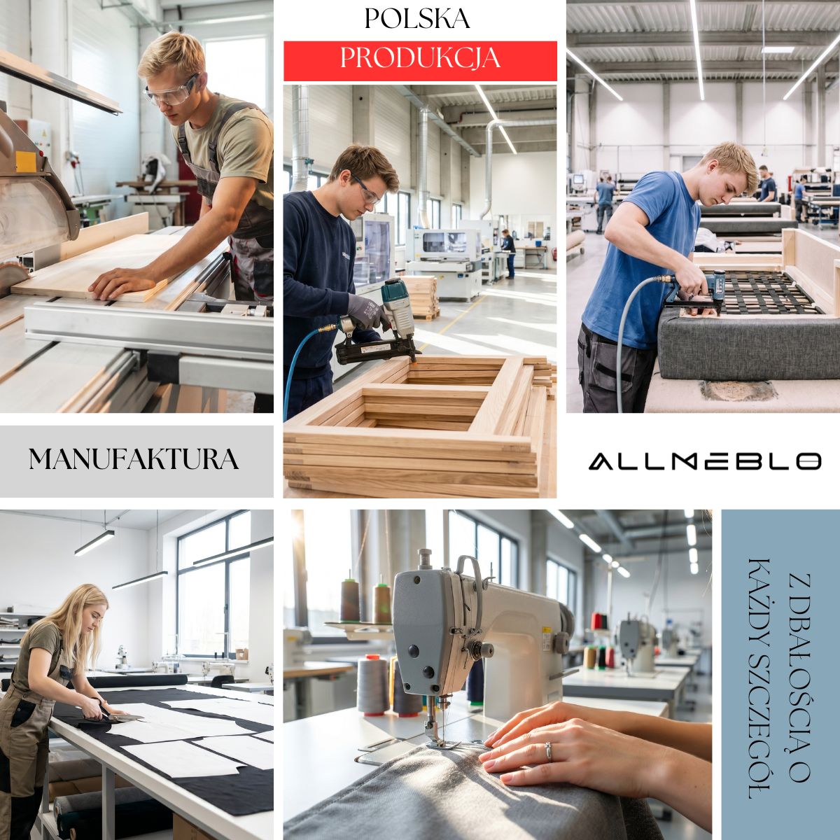Allmeblo - Narożniki z funkcją spania