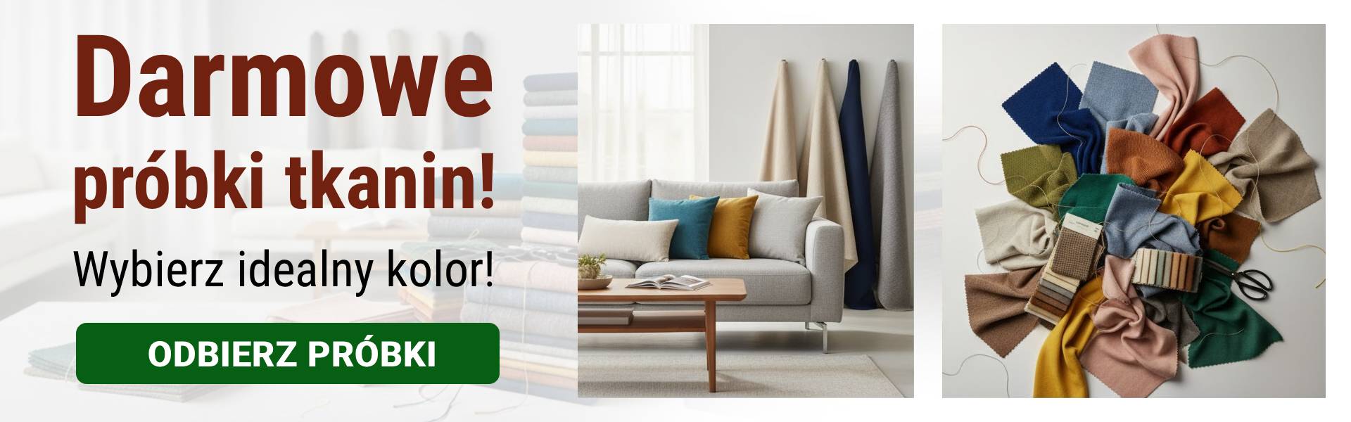 Darmowe próbki tkanin!