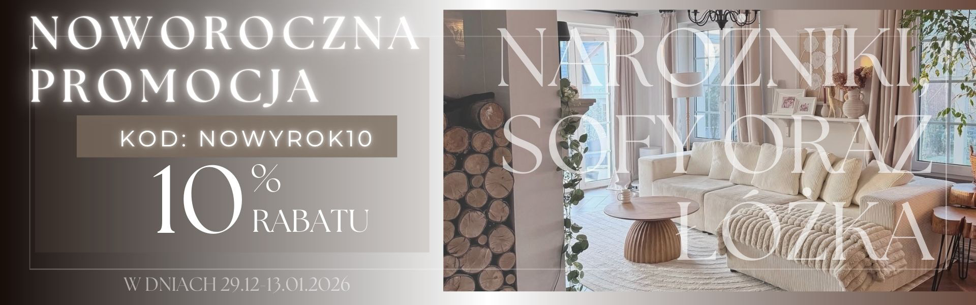 Noworoczna promocja w Allmeblo