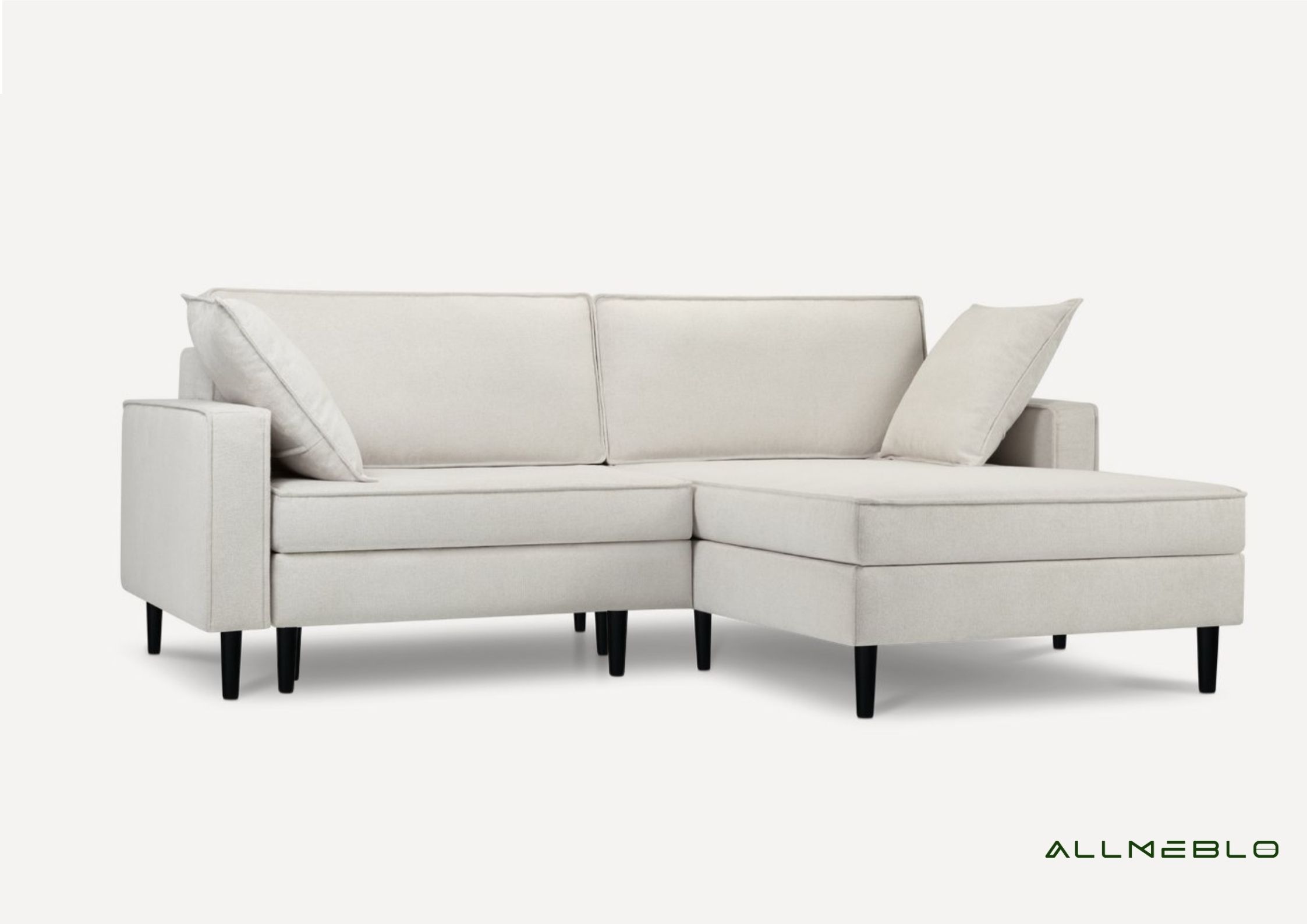 Beżowy narożnik Oslo prawy Beżowy narożnik Oslo prawy